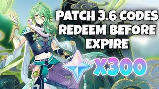 Patch 3.6 Special Program Codes! Redeem Now! | Genshin Impact