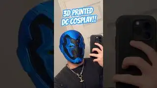 RAW PRINT Blue Beetle Helmet 