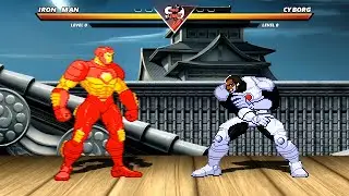 IRON MAN vs CYBORG - Highest Level Amazing Fight!