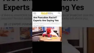 Pancakes Are Racist #meme #funny #breakfast #politics