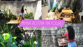 FIZ BOLO DE CENOURA | A BAGUNÇA NÃO ACABA NUNCA!  FINALMENTE RETIREI AS LATAS DO QUINTAL
