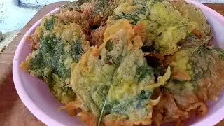 cemilan murah meriah // peyek bayam pake bumbu racik praktis dan cepat