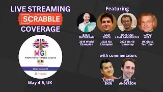 2024 MGI International Scrabble Classics, Day 1