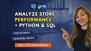Analyze Store Performance with Python + SQL | Real Data Beginner Project (Step-by-Step)
