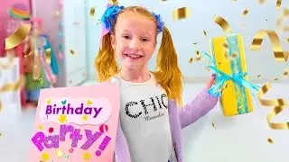Nastya prepara festa de aniversário para Evelyn e outras histórias divertidas para crianças