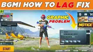BGMI - HOW TO FIX LAG PROBLEM | GRAPHIC LAG FIX PROBLEM | 