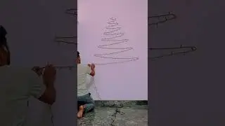 Make simple ChristmasTree with serial lights✨