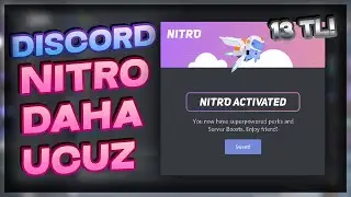 Discord Nitro Daha Ucuz! | *sakın kaçırma*