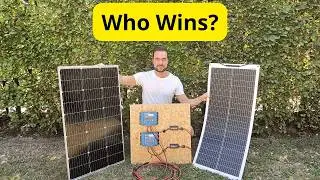 Can a Flexible Solar Panel Beat a Rigid One?