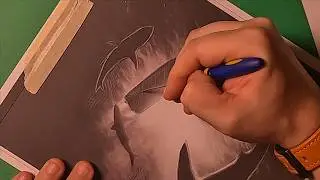 How to Drypoint Etch Sharks into Acrylic Plexiglass #sharkweek #intaglio
