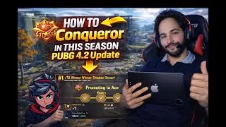 How I Reached Ace & Conqueror in Season 4.2 | PUBG Mobile Best Rotation, Strategy & Tips