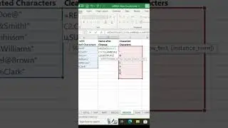 Excel Data Cleanup: Using the REDUCE Function to Remove Unwanted Characters
