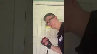 Wii sports with real boxing gloves