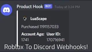How to use Discord webhooks for Roblox PT.2