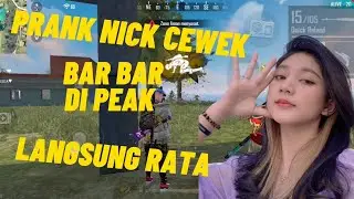 PRANK GLOBAL PAKAI NICK CEWEK !! DI AJAK BAR BAR LANGSUNG BOOYAH #prankglobal#kopraljono#prankrandom