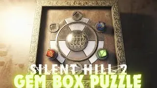 Silent Hill 2 Remake - Gem Box Puzzle | Lakeview Hotel | HARD DIFFICULTY