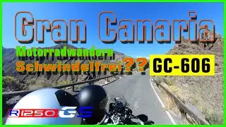 BMW R 1250 GS, Gran Canaria, GC 606, schwindelfrei, Achterbahn, Motorradfahren,  Motorrad-Wandern