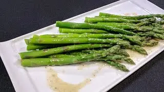 Pan-Steamed Asparagus with Butter Dressing