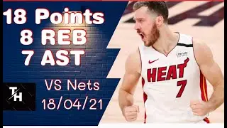 Goran Dragic Full Highlights vs Brooklyn Nets . 18 Points, 8 Rebounds, 7 Assists.  Miami's FEED 🔝