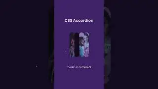 Css accordion | css hover animation | image hover effect | 