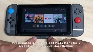 HomeSpot Bluetooth Adapter for Nintendo Switch - Reset procedure