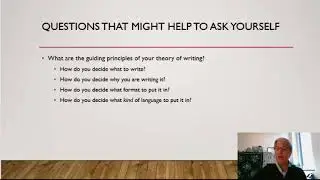 theory of writing introduction for ENGL 1001 Spring 2018
