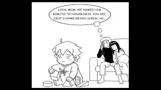 Comic Dub: Mental Case: A Naruto Parody Comic