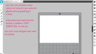 Silhouette studio: salvando arquivos em png,pdf,jpeg.