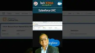 Fetch and display current Recordid from LWC | #shorts #youtubeshorts #yt #lwc