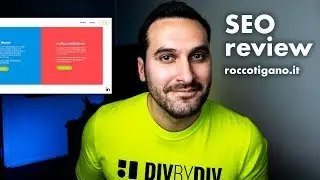 SEO website review   roccotigano.it
