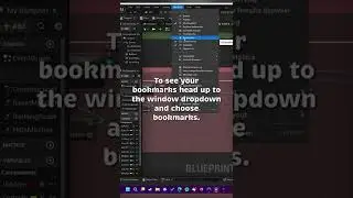 Unreal Engine Quick Tip | Blueprint Bookmarks 