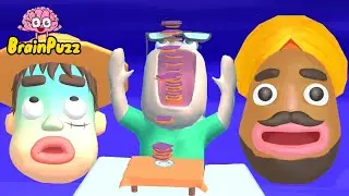Sandwich Runner 🍔 Sandwich Run: Pile Ingredients 💩Sandwich Run - Best Funny Mobile Games Gameplay