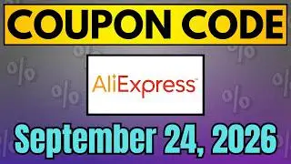 AliExpress Coupon Code & Promo Code September 2026 | AliExpress Discount Code | 09/24/2026