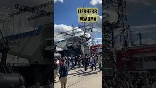 Liebherr Bauma 22 fuarındaki standında ziyaretçi rekoru kırıyor #bauma #liebherr #fair
