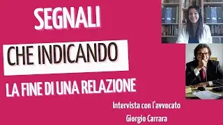 Quando si capisce che è finita una relazione