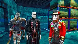 Survivor vs Cenobite & Wraith Gameplay | DBD (No Commentary)