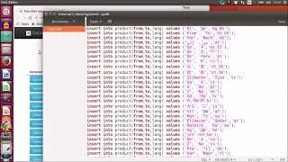 Multi lingual SQL with Translate App