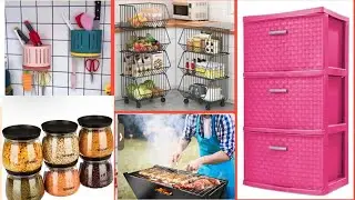 Amazon Must Buy Kitchen Items/homeUtilities/Kitchen Organisers/Spacesaving Items/Pantry/Decor items
