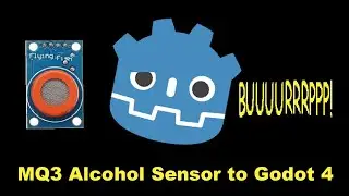 Real-Life Alcohol Sensor Integrated with Godot 4 Game via ESP8266