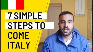 7 Simple Steps to come Italy||Admission||Visa||Scholarship