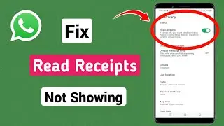 How To Fix Read Receipts Not Showing On Whatsapp 2024
