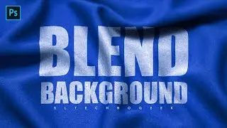 How To Add Blend Effect in Photoshop | Photoshop Tutorial | Sinhala