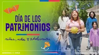¡Participa en el Día de los Patrimonios para niñas, niños y adolescentes!