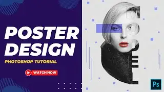 simple poster design in photoshop tutorial | poster design in photoshop | #photoshop