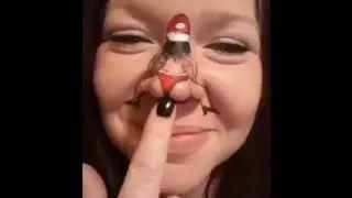 La danse du nez de la mère noël