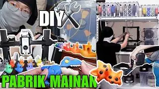 I Just Finished Making This TOY FACTORY at Home | DIY Indonesia