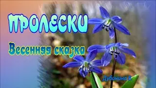 СКАЗКА О ВЕСНЕ И ПРОЛЕСКАХ. В. Дубиинина Стишок выучить легко