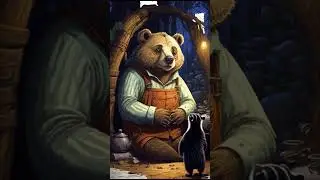 Барсук и медведь