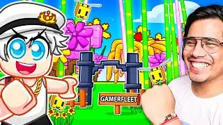 I Rebuilt GAMERFLEET'S Garden In Grow A Garden ROBLOX