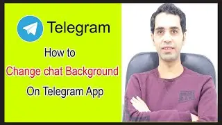 How to change chat background on telegram App